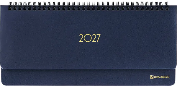 Изображение товара Планинг Brauberg Select 2027 / 118202 (темно-синий)