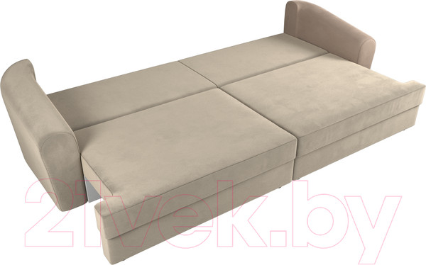 Изображение товара Диван Лига Диванов Милтон / 100652 (велюр MR бежевый)