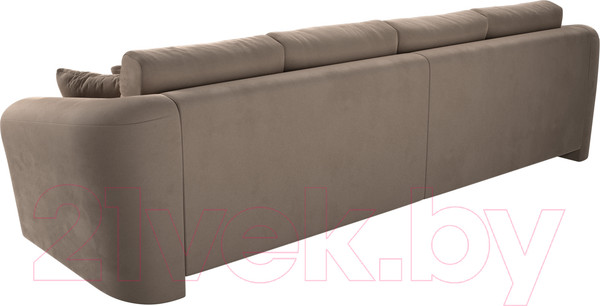 Изображение товара Диван Лига Диванов Милтон / 100652 (велюр MR бежевый)