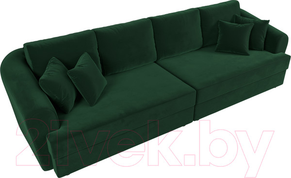 Изображение товара Диван Лига Диванов Милтон / 100654 (велюр MR зеленый)