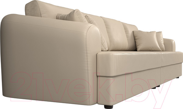 Изображение товара Диван Лига Диванов Милтон / 100668 (экокожа бежевый)