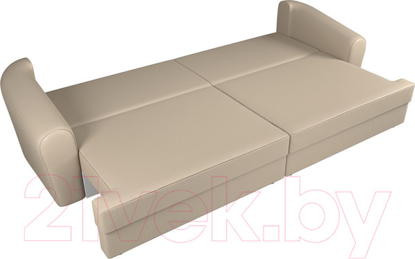 Изображение товара Диван Лига Диванов Милтон / 100668 (экокожа бежевый)