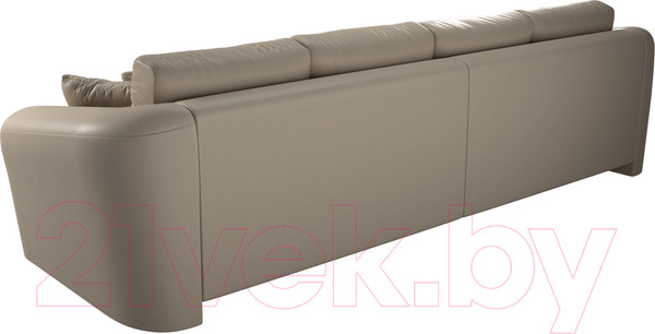 Изображение товара Диван Лига Диванов Милтон / 100668 (экокожа бежевый)