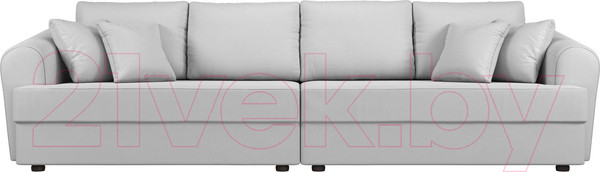 Изображение товара Диван Лига Диванов Милтон / 100669 (экокожа белый)