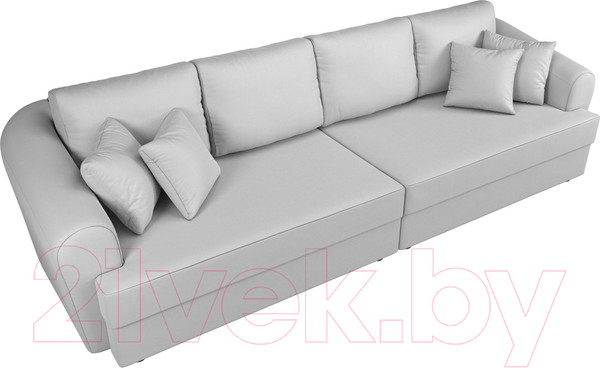 Изображение товара Диван Лига Диванов Милтон / 100669 (экокожа белый)