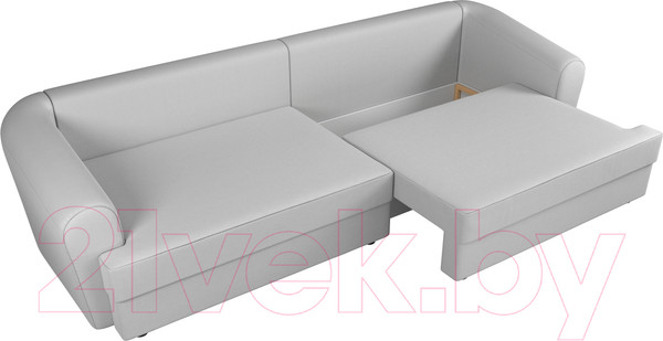 Изображение товара Диван Лига Диванов Милтон / 100669 (экокожа белый)