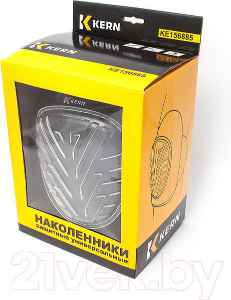 Изображение товара Наколенники строительные Kern С чашкой из ПВХ и гелевой подушкой / KE156885