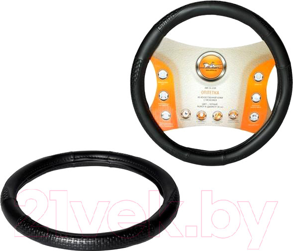 Изображение товара Оплетка на руль Airline AWC-SL-03M (черный)