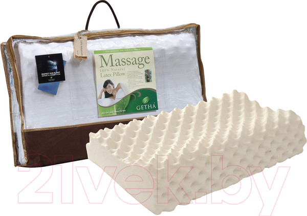 Изображение товара Ортопедическая подушка Getha Massage 57x34