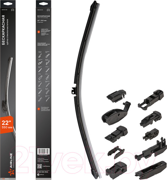 Изображение товара Щетка стеклоочистителя Airline AWB-BK-550
