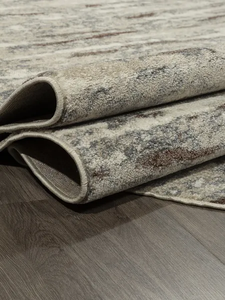 Изображение товара Ковер Merinos Tornado F301-OVAL-BEIGE-BROWN (3х4)