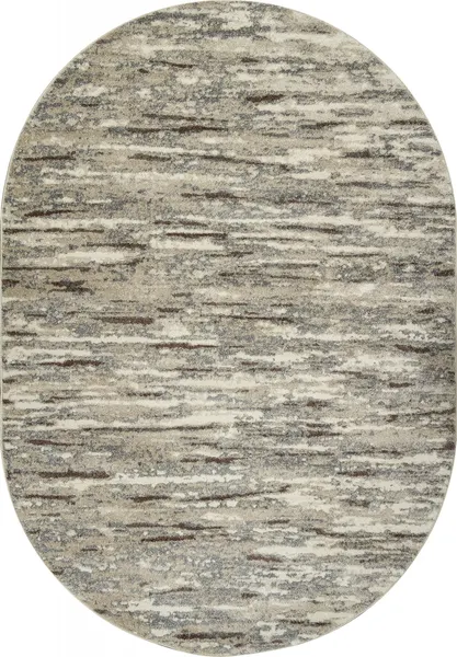 Изображение товара Ковер Merinos Tornado F301-OVAL-BEIGE-BROWN (3х4)