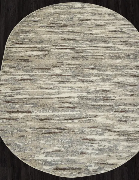 Изображение товара Ковер Merinos Tornado F301-OVAL-BEIGE-BROWN (3х4)