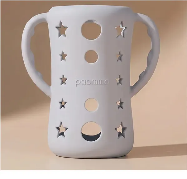 Изображение товара Чехол для бутылочки Paomma Стеклянной (240мл, Light Grey)