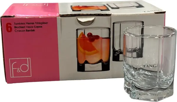 Изображение товара Набор стаканов Pasabahce Танго 42943/1117867 (6шт)