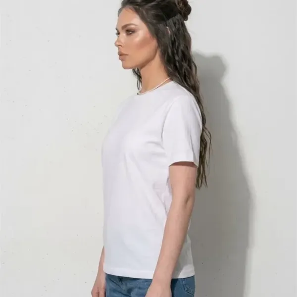 Изображение товара Футболка Oddiy Regular Basi Женская (р.170-176-104-110-52-2XL, белый)