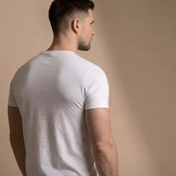 Изображение товара Футболка Oddiy Regular Basi Мужская (р.182-188-112-102-56-3XL, белый)
