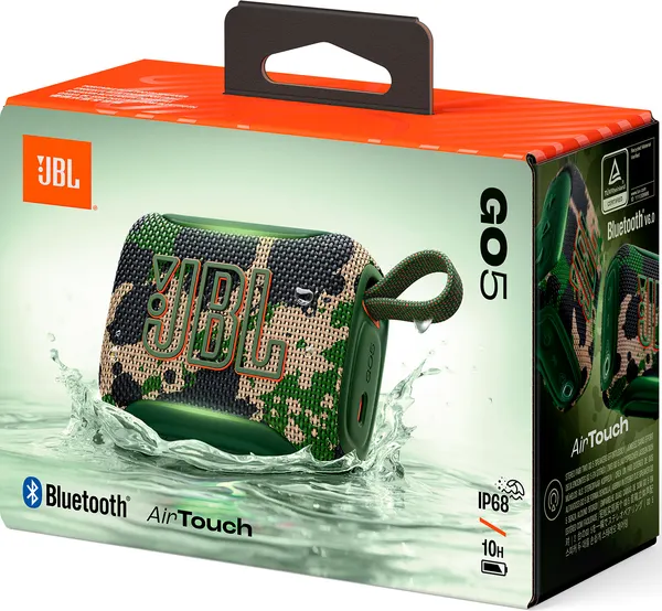 Изображение товара Портативная колонка JBL Go 5 (камуфляж)