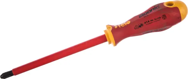 Изображение товара Отвертка Felo Диэлектрическая Ergonic крестовая PH 3X150 / 41430490