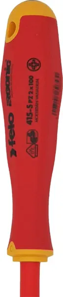 Изображение товара Отвертка Felo Диэлектрическая PZ 2х100 E-Slim Ergonic / 41529390