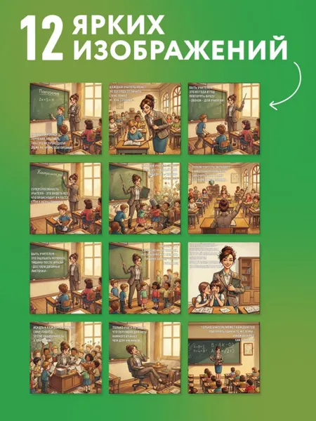 Изображение товара Календарь настенный Эксмо Учитель - это призвание! 2027 год (9785042472053)