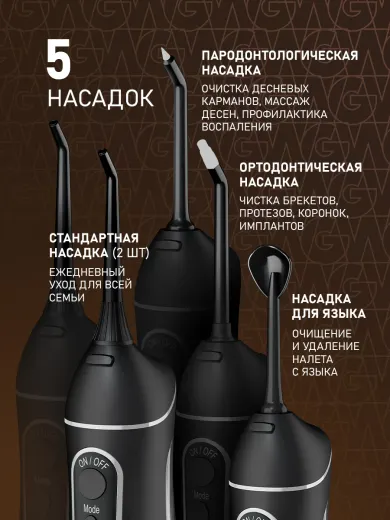 Изображение товара Ирригатор Weissgauff WWFP-3004 BL