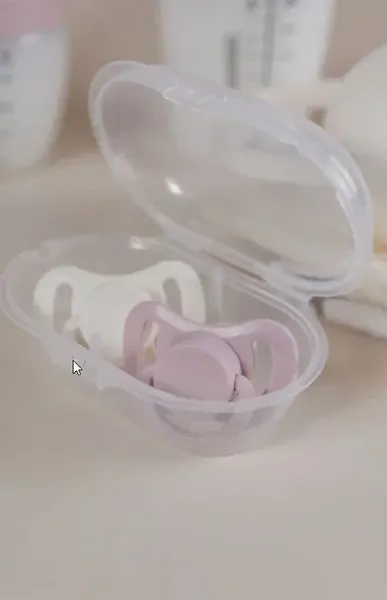 Изображение товара Набор пустышек Paomma Силиконовые 6-18 мес (Zephyr/Buttercream)