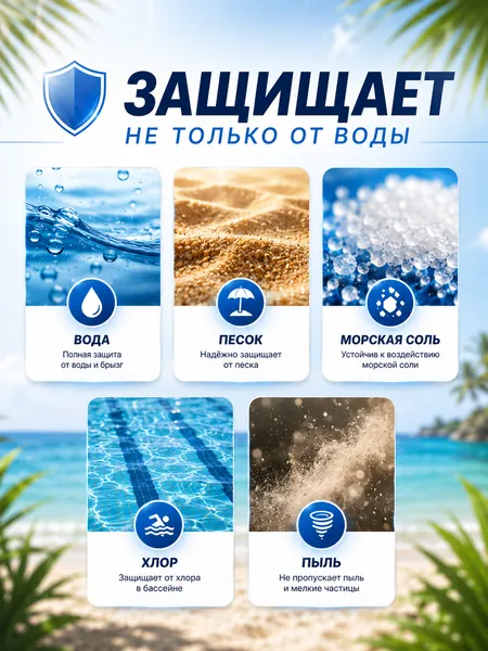 Изображение товара Футляр для телефона Okproduct Водонепроницаемая (с боковым зажимом)
