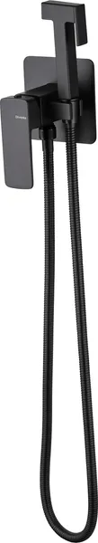 Изображение товара Гигиенический душ со смесителем Oliveeka OL-829003+869003-MB (черный матовый)