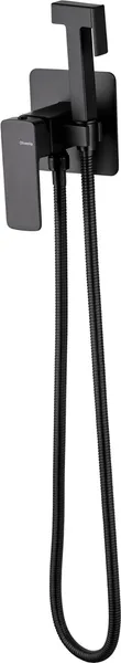 Изображение товара Гигиенический душ со смесителем Oliveeka OL-829003+869003-MB (черный матовый)