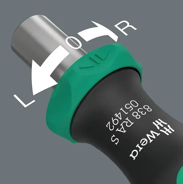 Изображение товара Рукоятка отверточная WERA RA-S 1/4" / 05051492001
