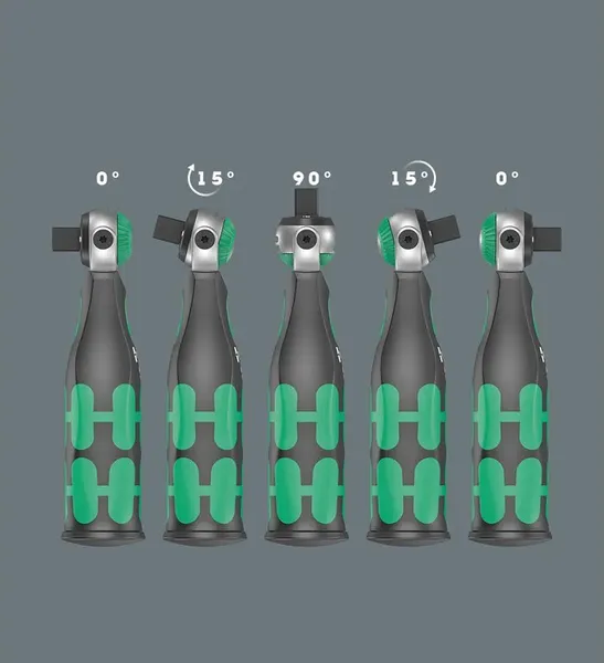 Изображение товара Рукоятка отверточная WERA 8009 Zyklop Pocket Set 1 / 05004280001