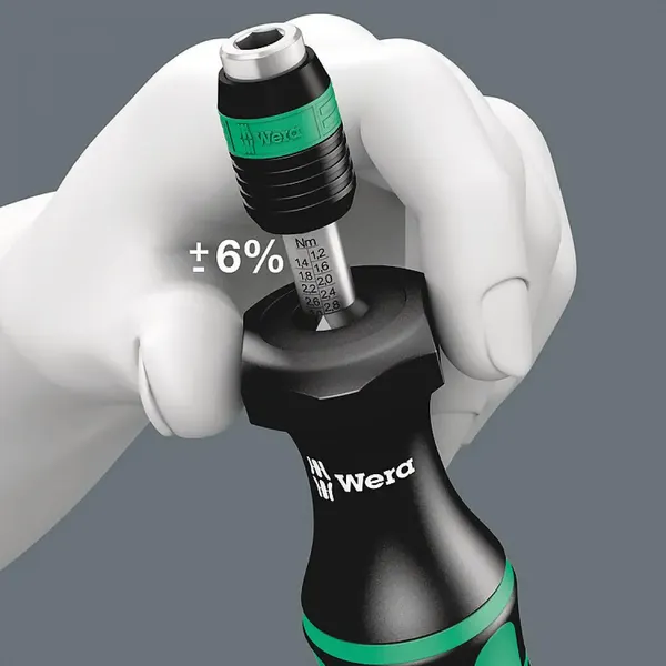 Изображение товара Набор бит WERA Kraftform Kompakt 60 Torque 1.2-3.0 Нм / 05059293001