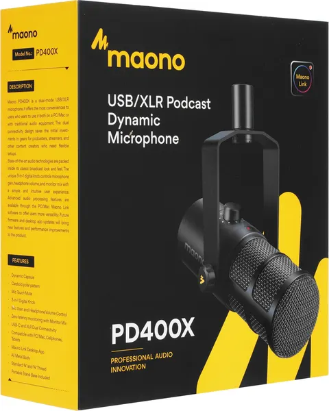Изображение товара Микрофон Maono PD400X
