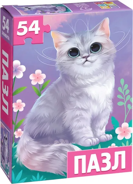 Изображение товара Пазл Puzzle Time Милый котик / 7293463 (54эл)