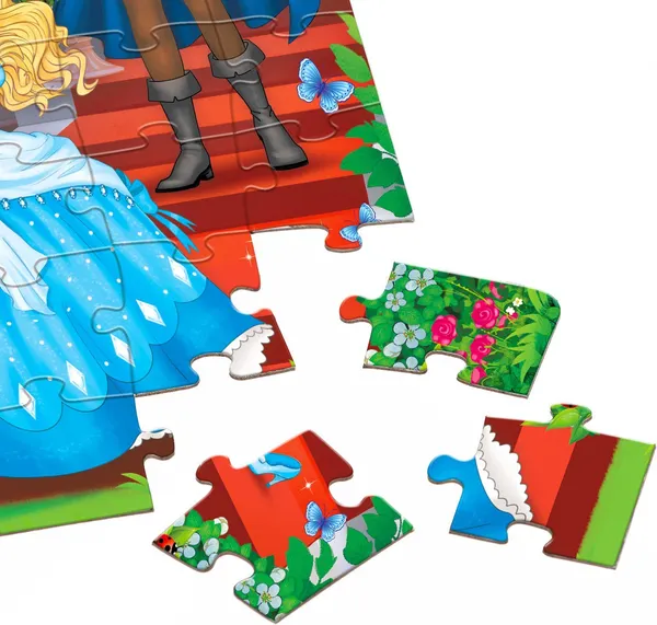 Изображение товара Пазл Puzzle Time Детские сказки / 7984247 (24эл)