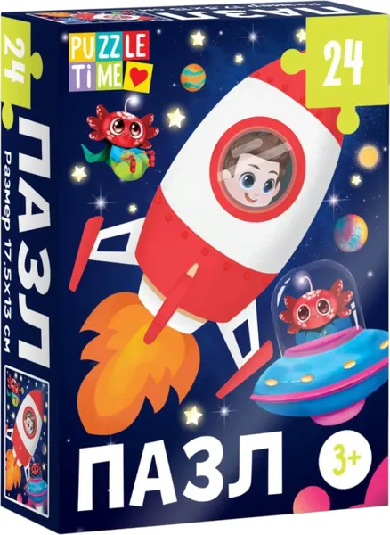 Изображение товара Пазл Puzzle Time В космосе / 7005850 (24эл)