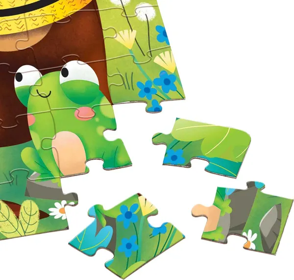 Изображение товара Пазл Puzzle Time Бурый медвежонок / 7795241 (54эл)