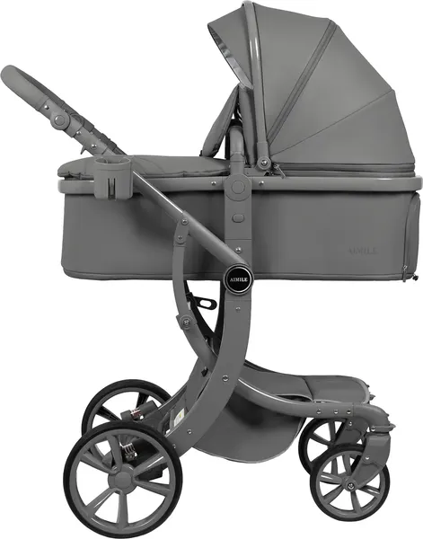 Изображение товара Детская универсальная коляска Aimile Adventurer PU / ADVPU-22 (темно-серый)