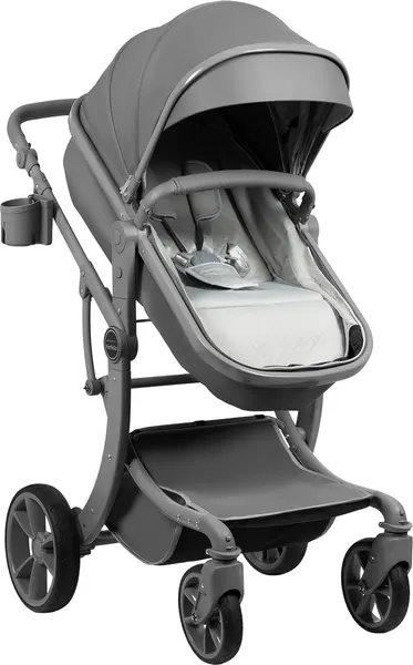 Изображение товара Детская универсальная коляска Aimile Adventurer PU / ADVPU-22 (темно-серый)