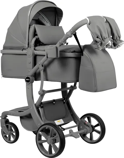 Изображение товара Детская универсальная коляска Aimile Adventurer PU / ADVPU-22 (темно-серый)