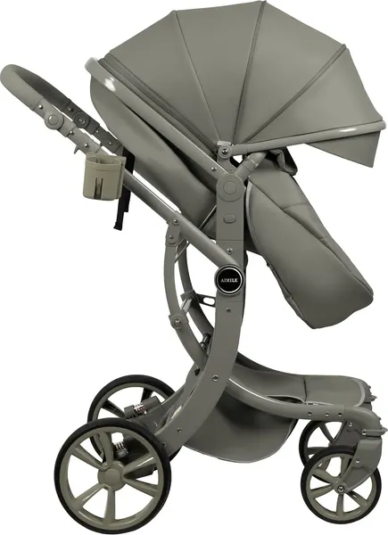 Изображение товара Детская универсальная коляска Aimile Adventurer PU / ADVPU-20 (хаки)