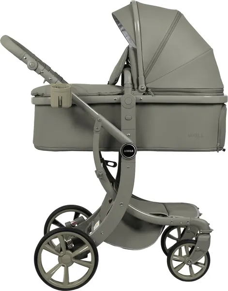 Изображение товара Детская универсальная коляска Aimile Adventurer PU / ADVPU-20 (хаки)
