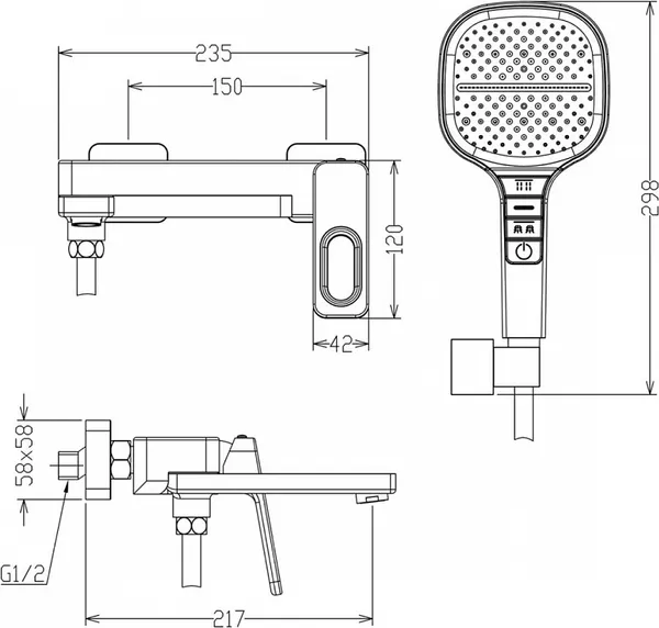 Изображение товара Смеситель Raglo R51.30.03