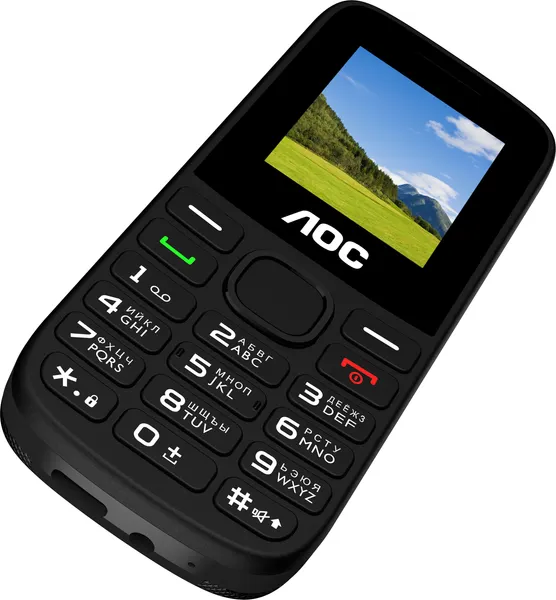 Изображение товара Мобильный телефон AOC A175 / CTA175BK/00 (черный)