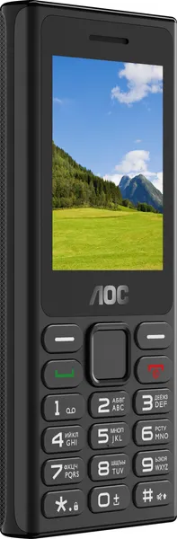 Изображение товара Мобильный телефон AOC A240 / CTA240BK/00 (черный)