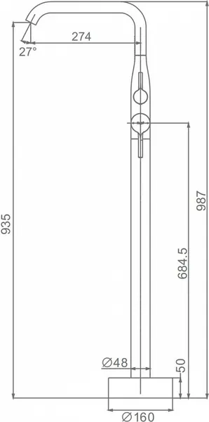 Изображение товара Смеситель Raglo R20.33.03