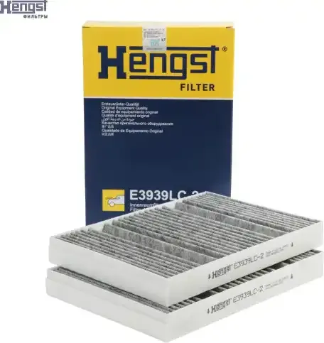 Изображение товара Комплект салонных фильтров Hengst E3939LC-2
