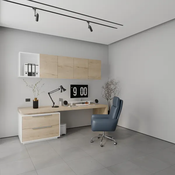 Изображение товара Панель ПВХ Ideal Стеновая Керама 002 Светло-серый (12шт, 310x580x2.8мм)