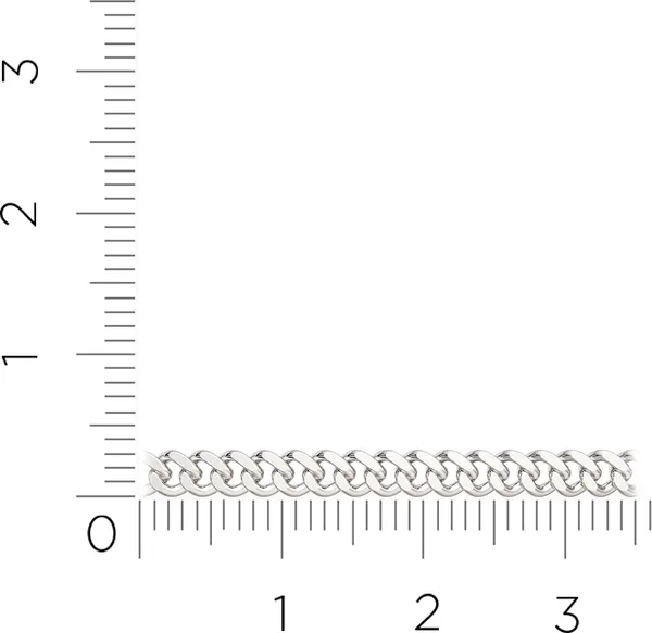 Изображение товара Цепочка из серебра ZORKA 0522002.090 (55см)